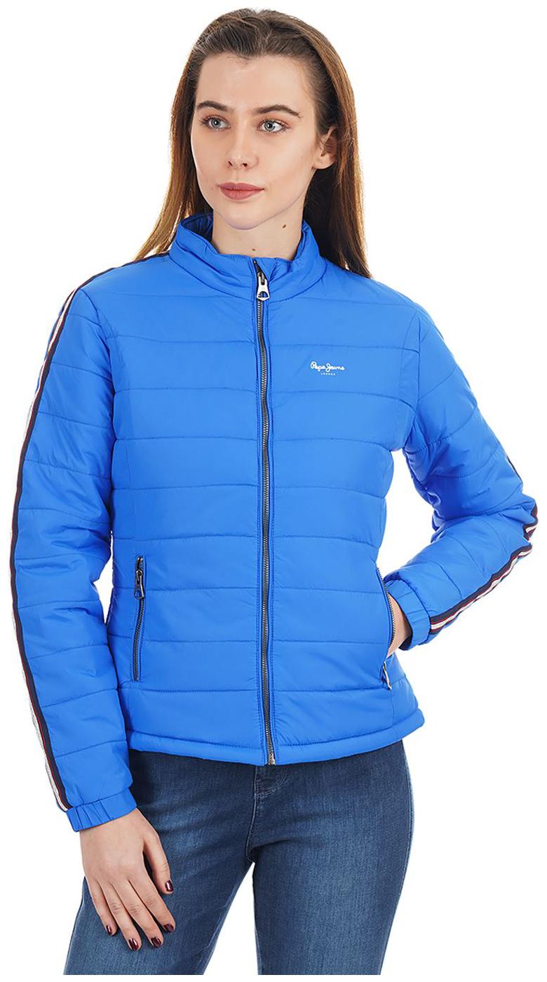 

Pepe Jeans Women Solid Puffer Jacket - Blue