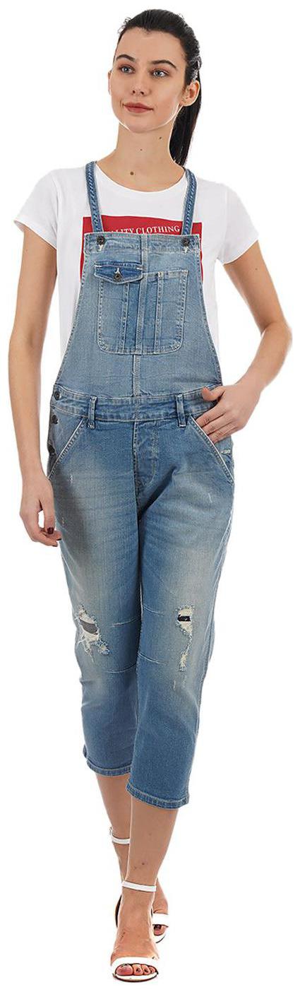 

Pepe Jeans Solid Dungaree - Blue
