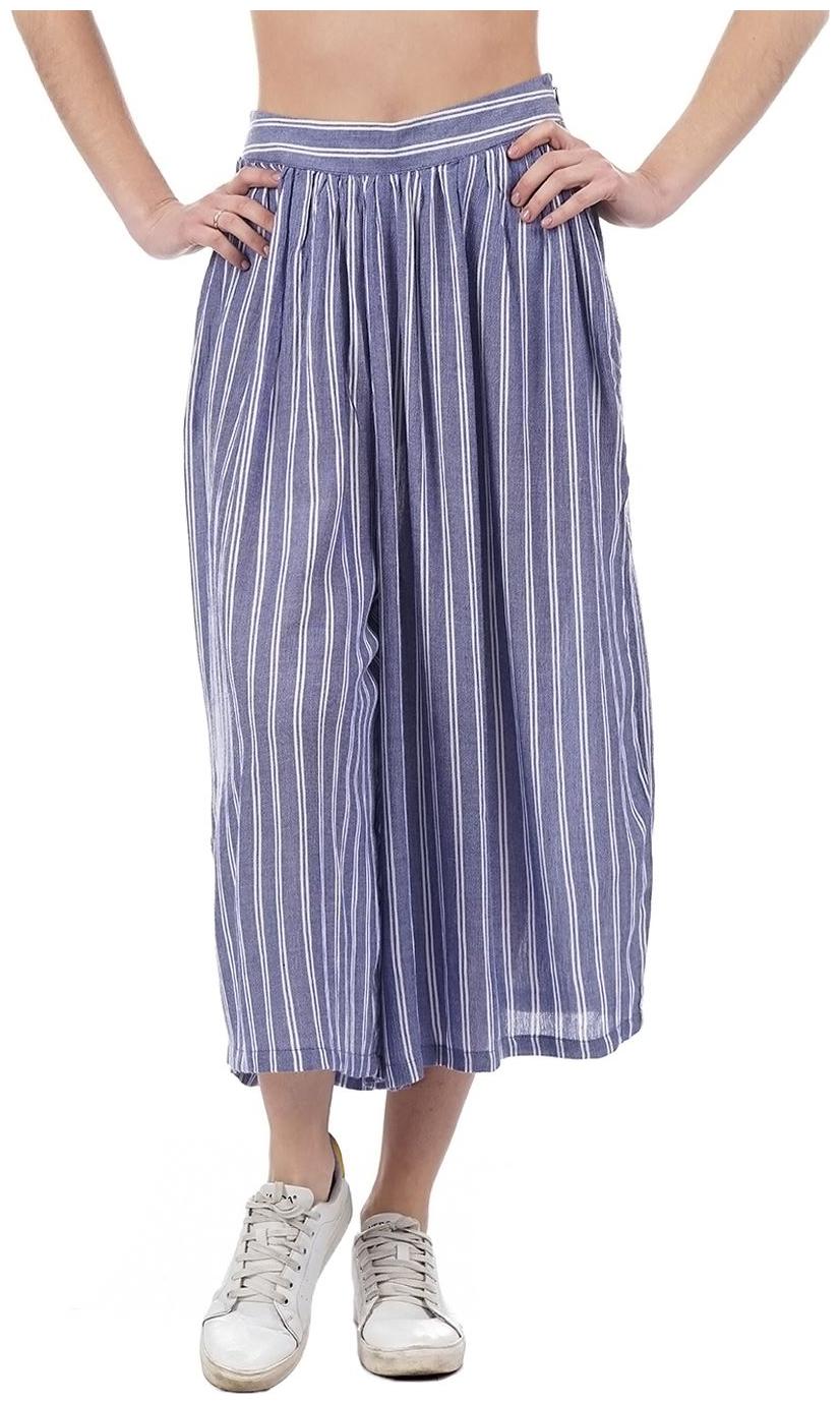 

Pepe Jeans Women Blue Regular fit Cullotes