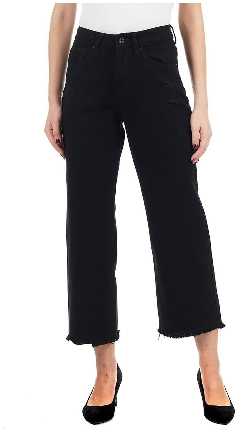loose fit black jeans womens