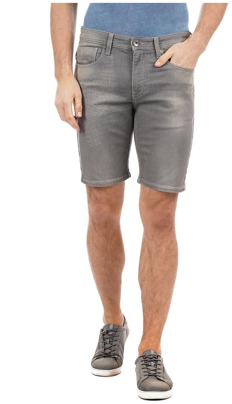 

Pepe Jeans Men Grey Regular Fit Regular Shorts