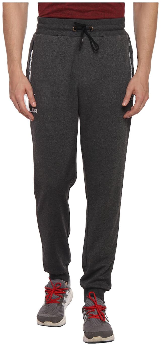 PERF Black Men Cationic Transfer Cationic Jogger Pant