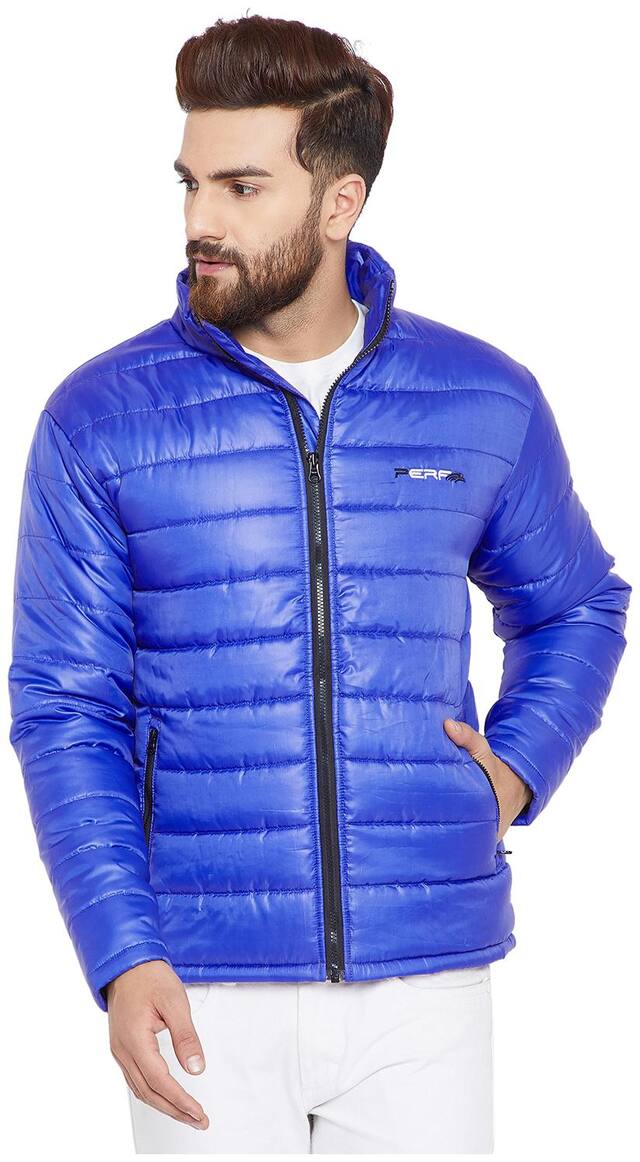 PERF MEN QUILTED JACKETS BLACK