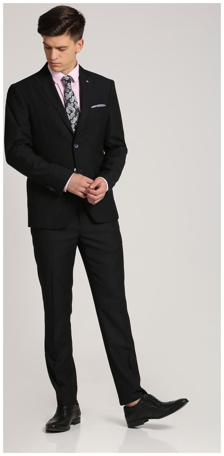 

Peter England Black Two Piece Suit
