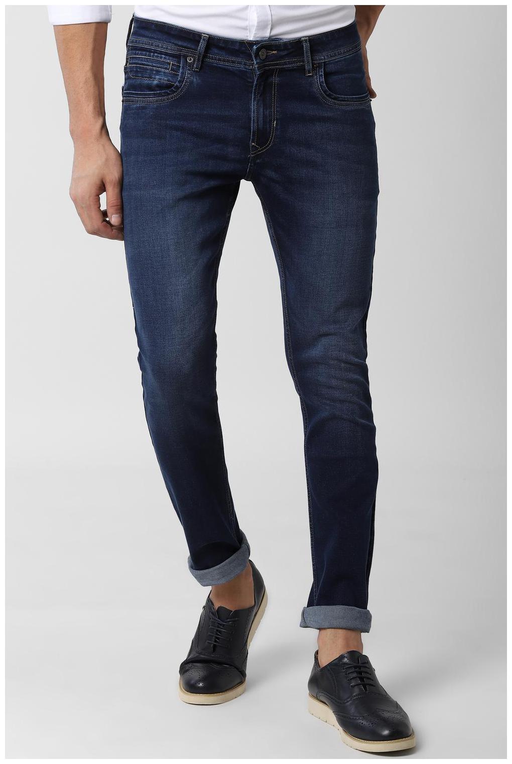 

Peter England Men Navy Blue Slim Fit Jeans