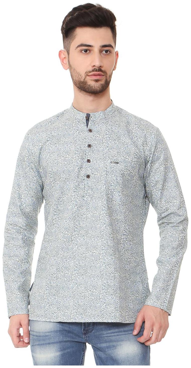 

Peter England Blue Kurta
