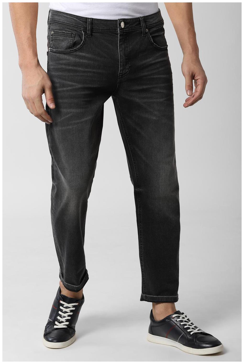 

Peter England Men Grey Slim Fit Jeans