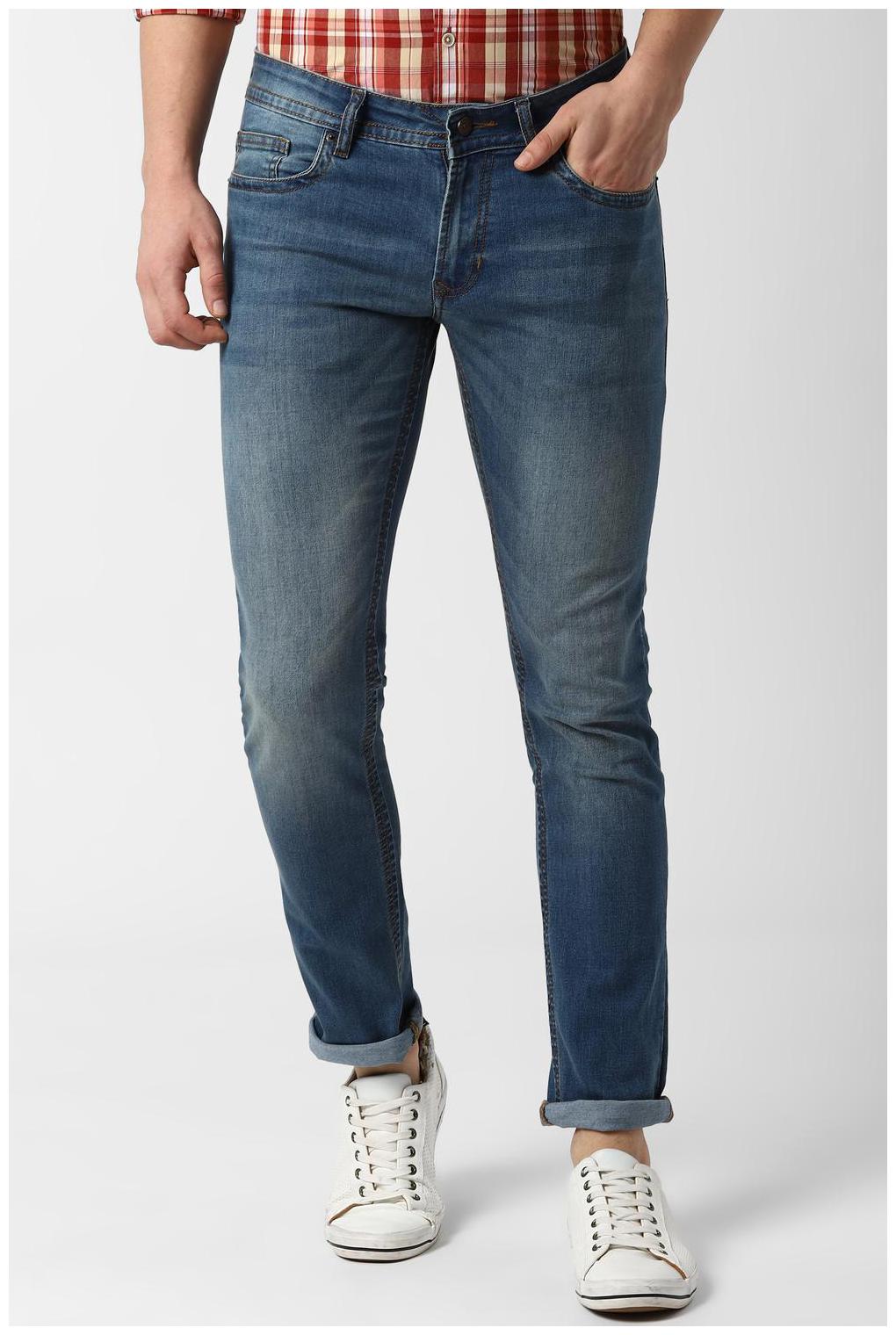 

Peter England Men Blue Skinny Fit Jeans