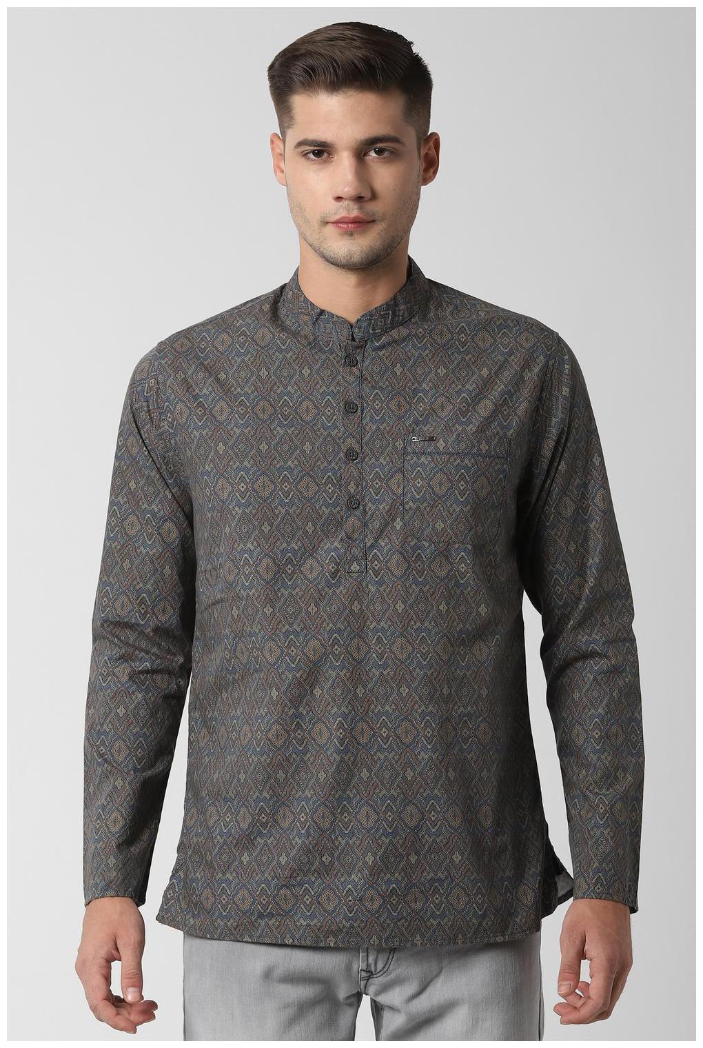 

Peter England Men Multi Slim Fit Kurta