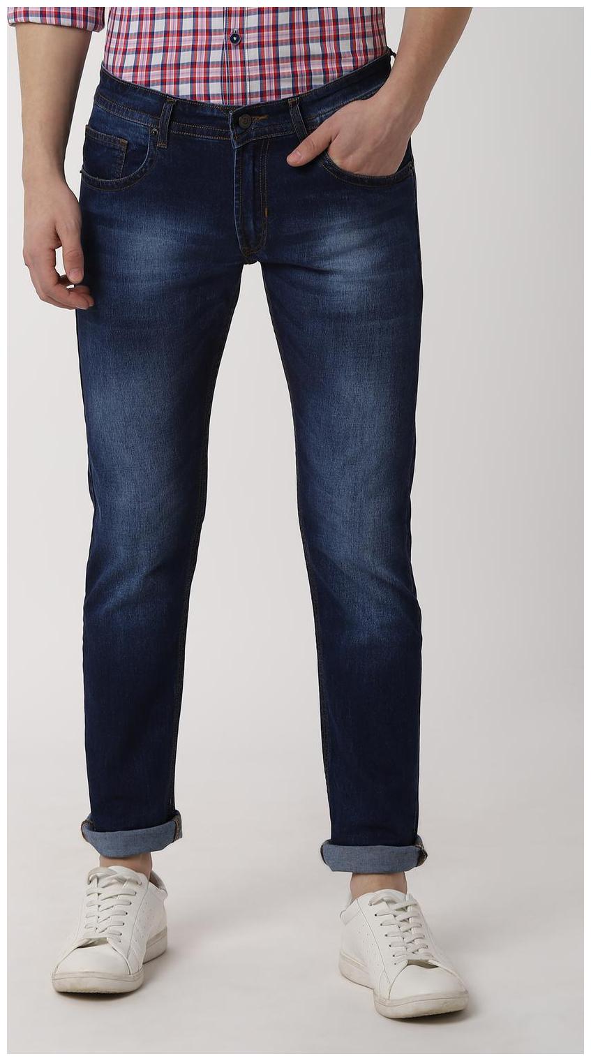 

Peter England Men Blue Skinny Fit Jeans