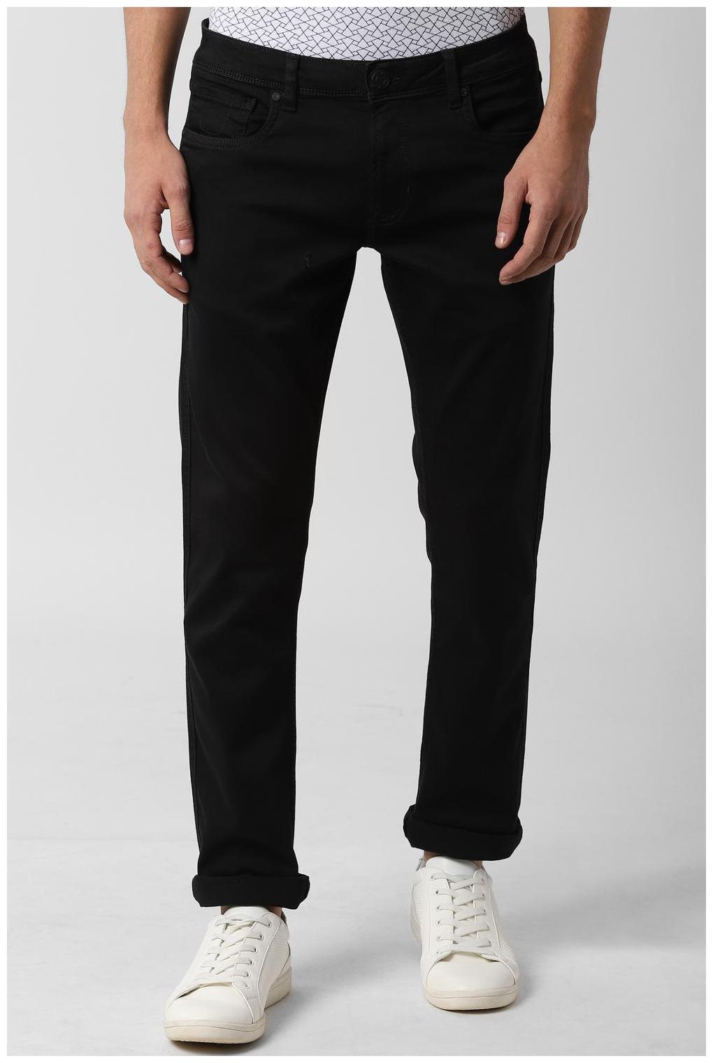 

Peter England Men Black Skinny Fit Jeans