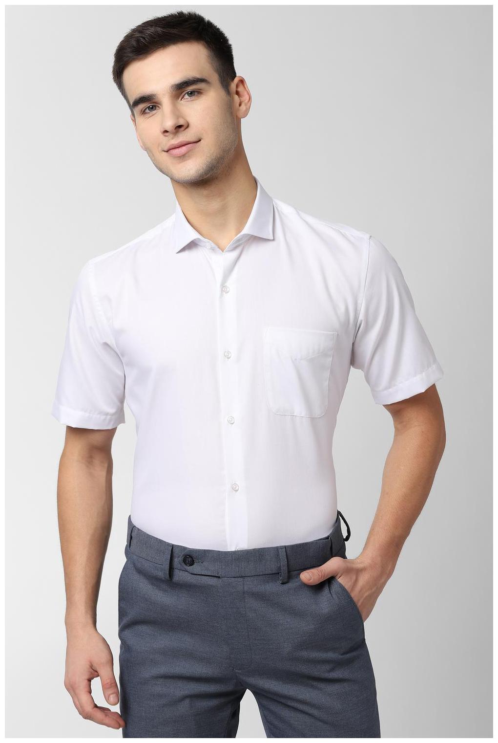 

Peter England Men Regular fit Formal Shirt - White