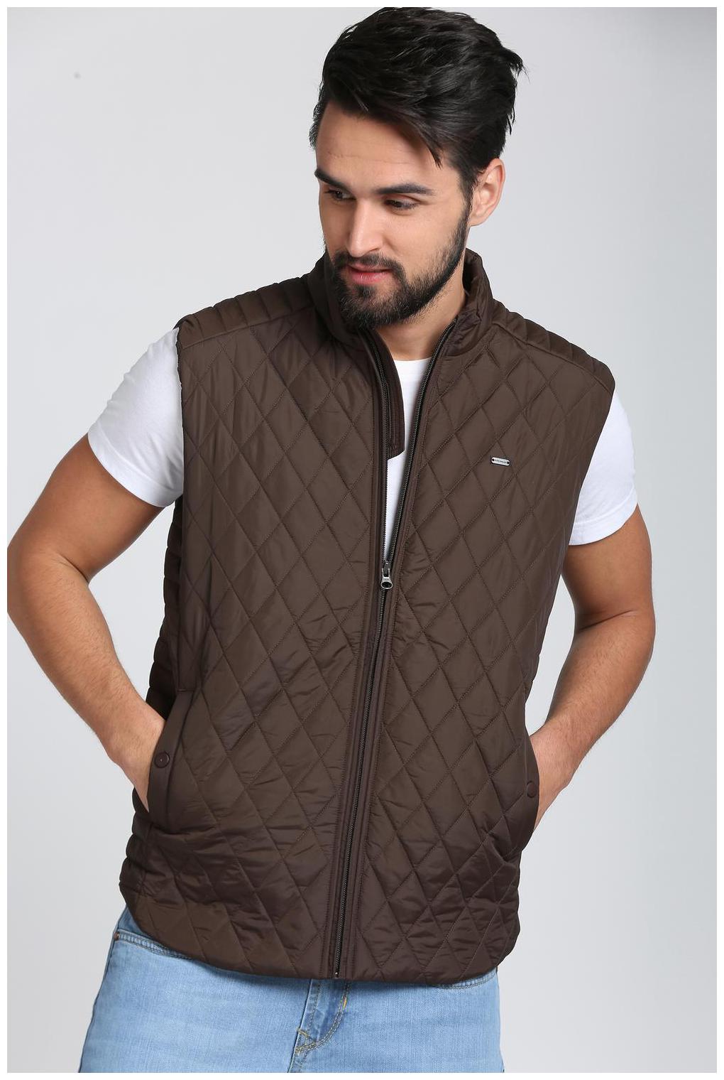 

Peter England Men Brown Solid Bomber jacket