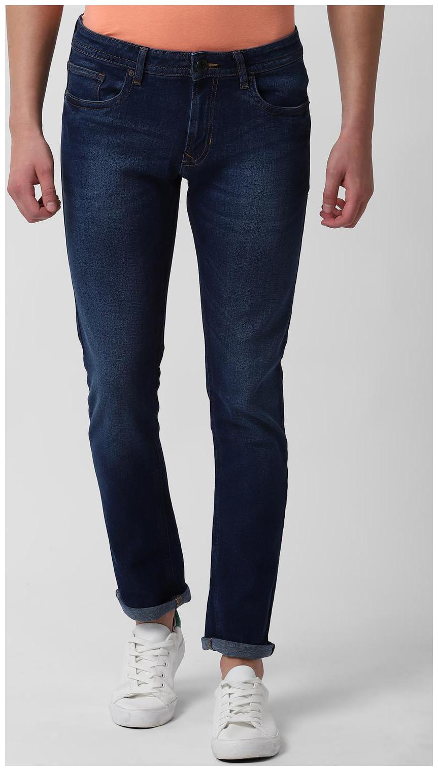 

Peter England Men Navy Blue Slim Fit Jeans