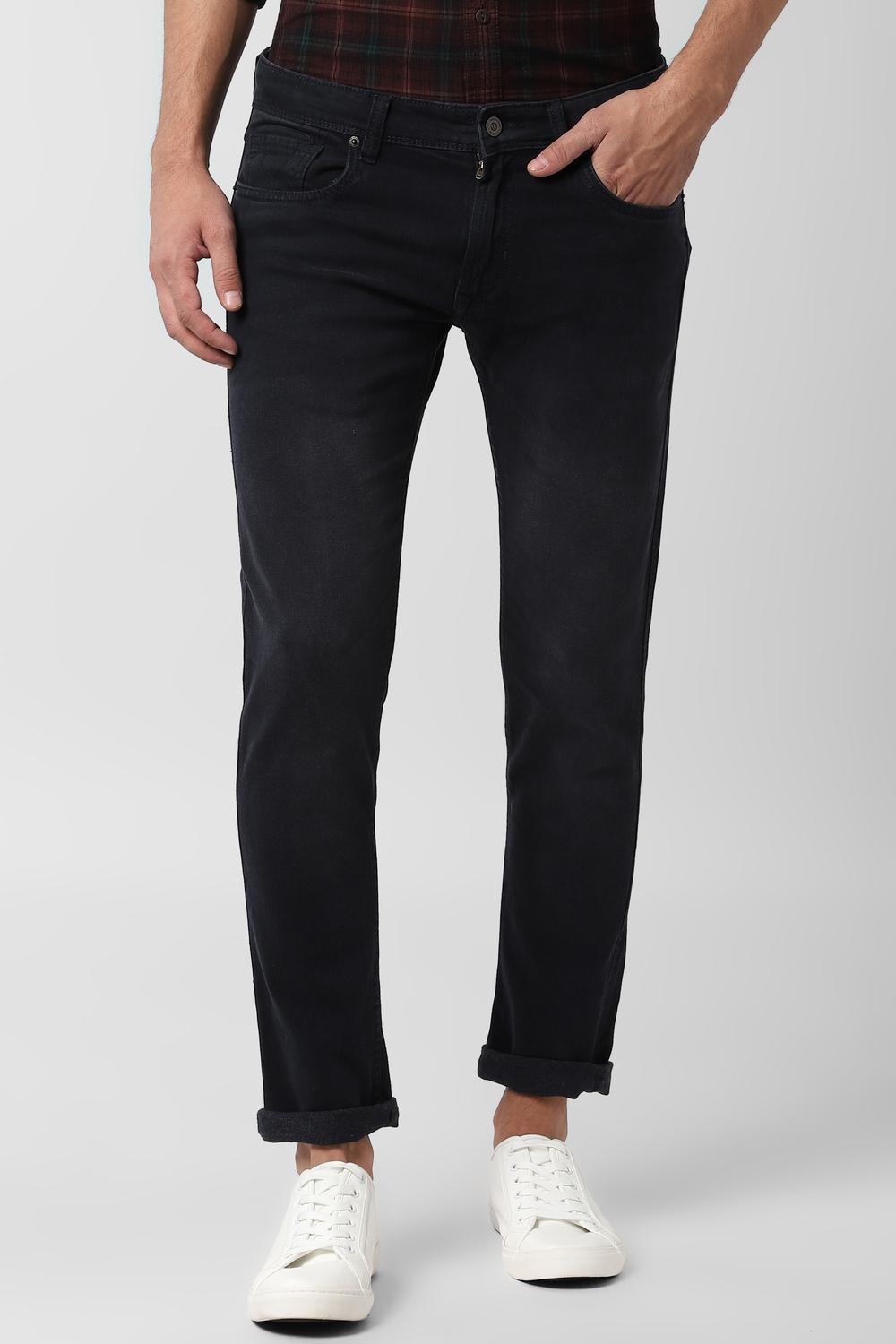 

Peter England Men Navy Blue Skinny Fit Jeans