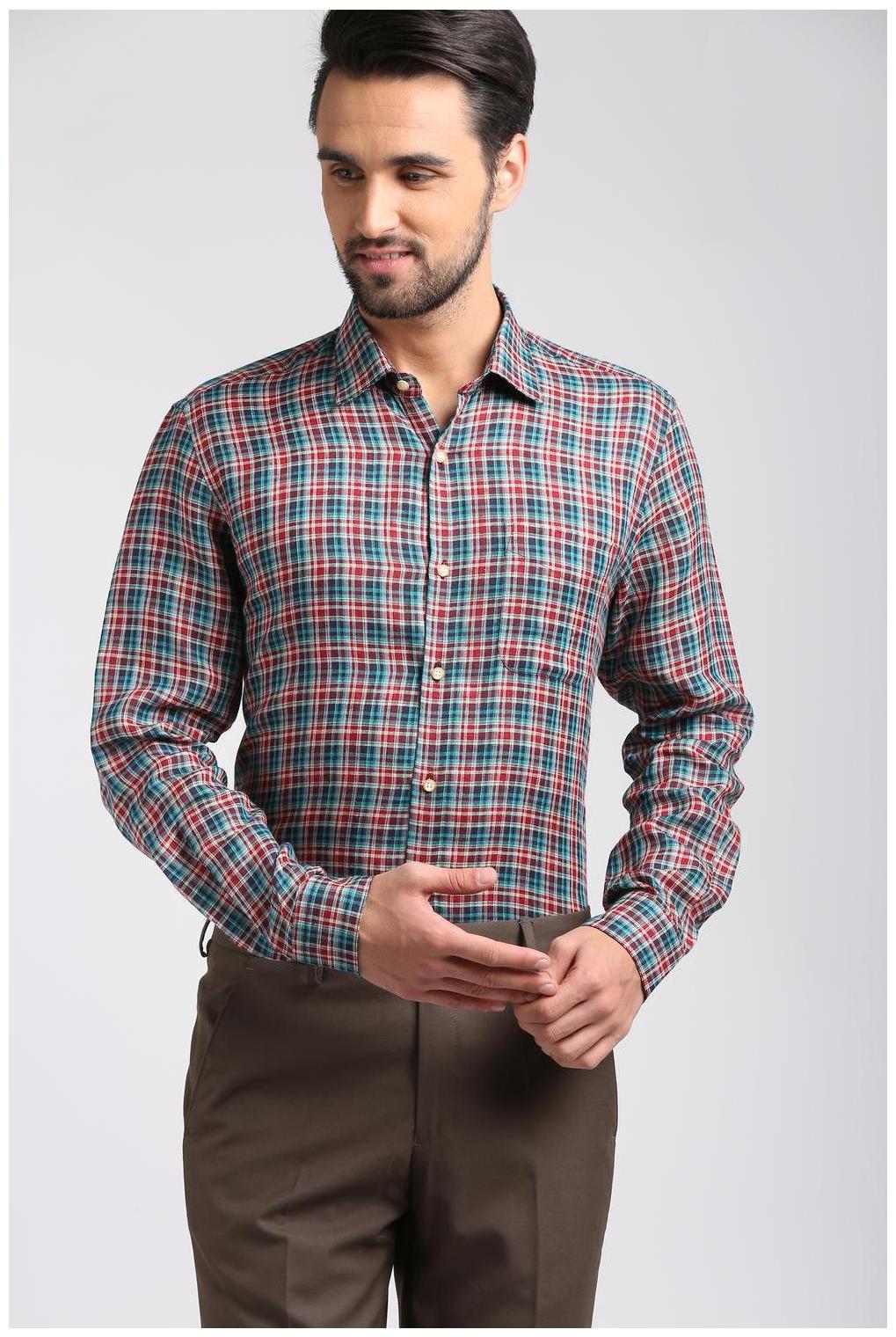 

Peter England Men Regular fit Formal Shirt - Multi