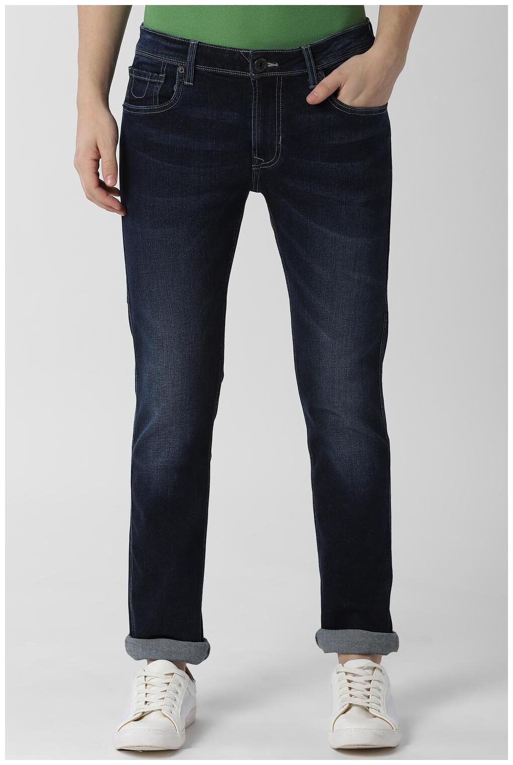 

Peter England Men Blue Skinny Fit Jeans