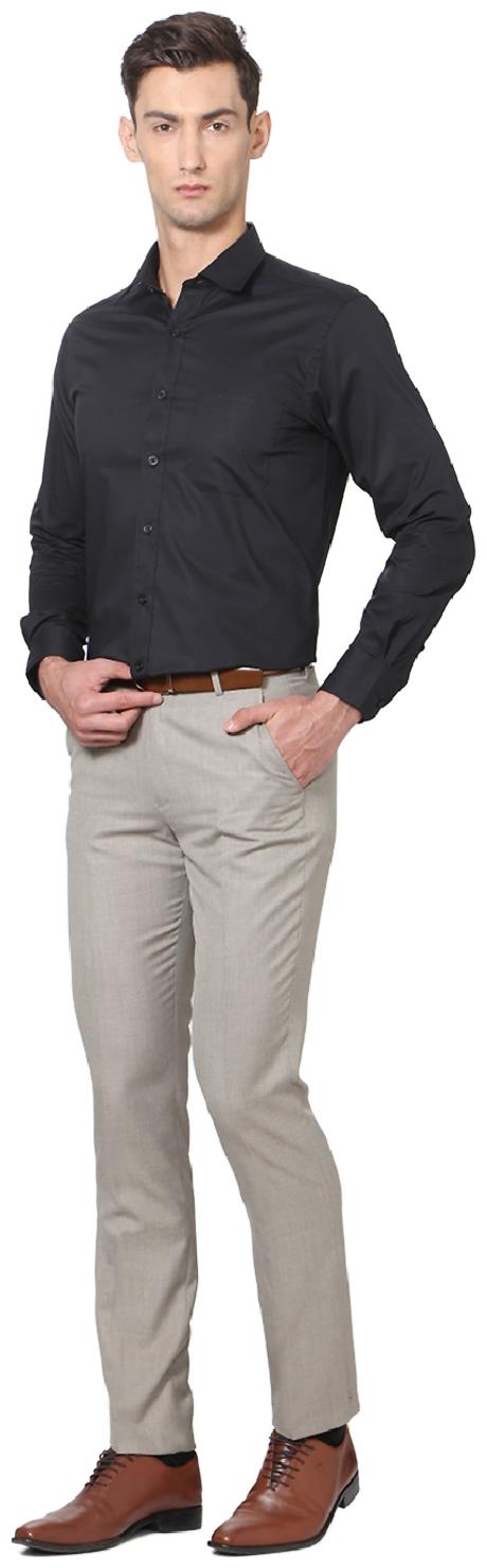

Peter England Men Slim fit Formal Shirt - White