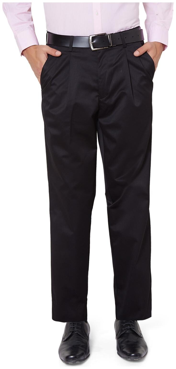 

Peter England Black Trousers