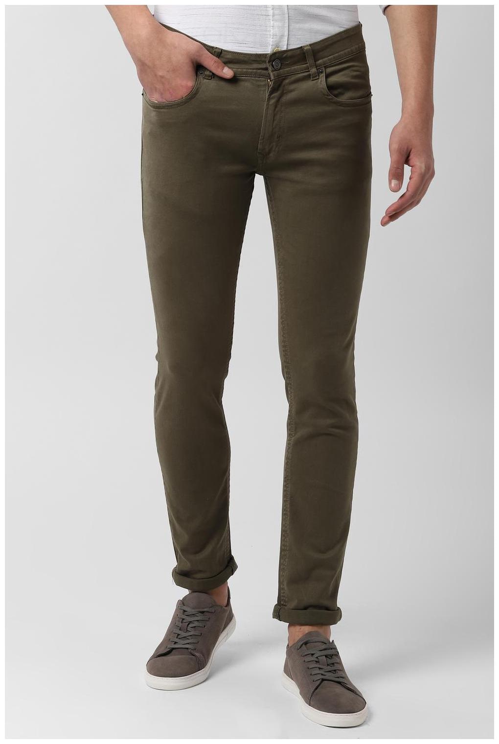 

Peter England Men Green Skinny Fit Jeans