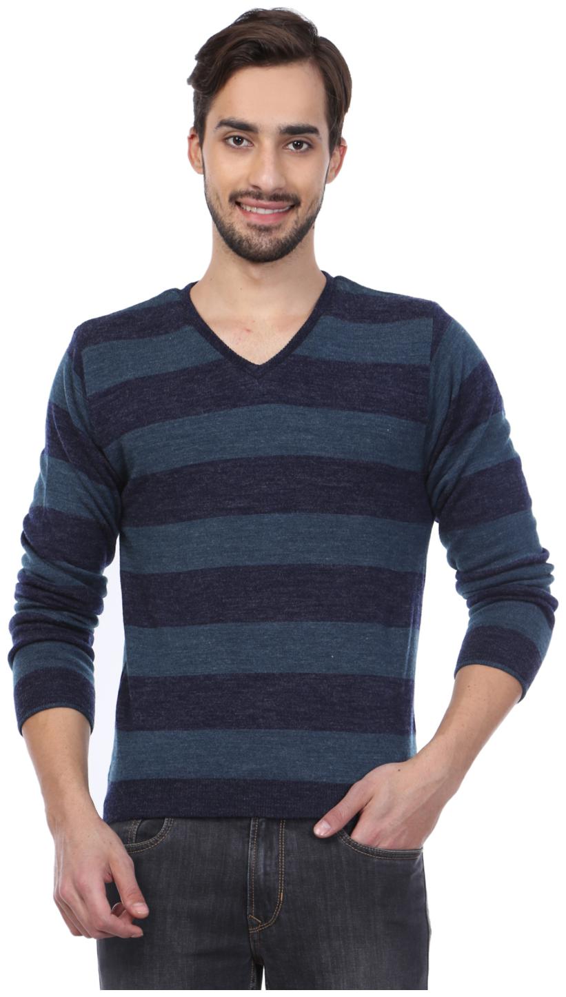 

Peter England Blue Reversible Sweater