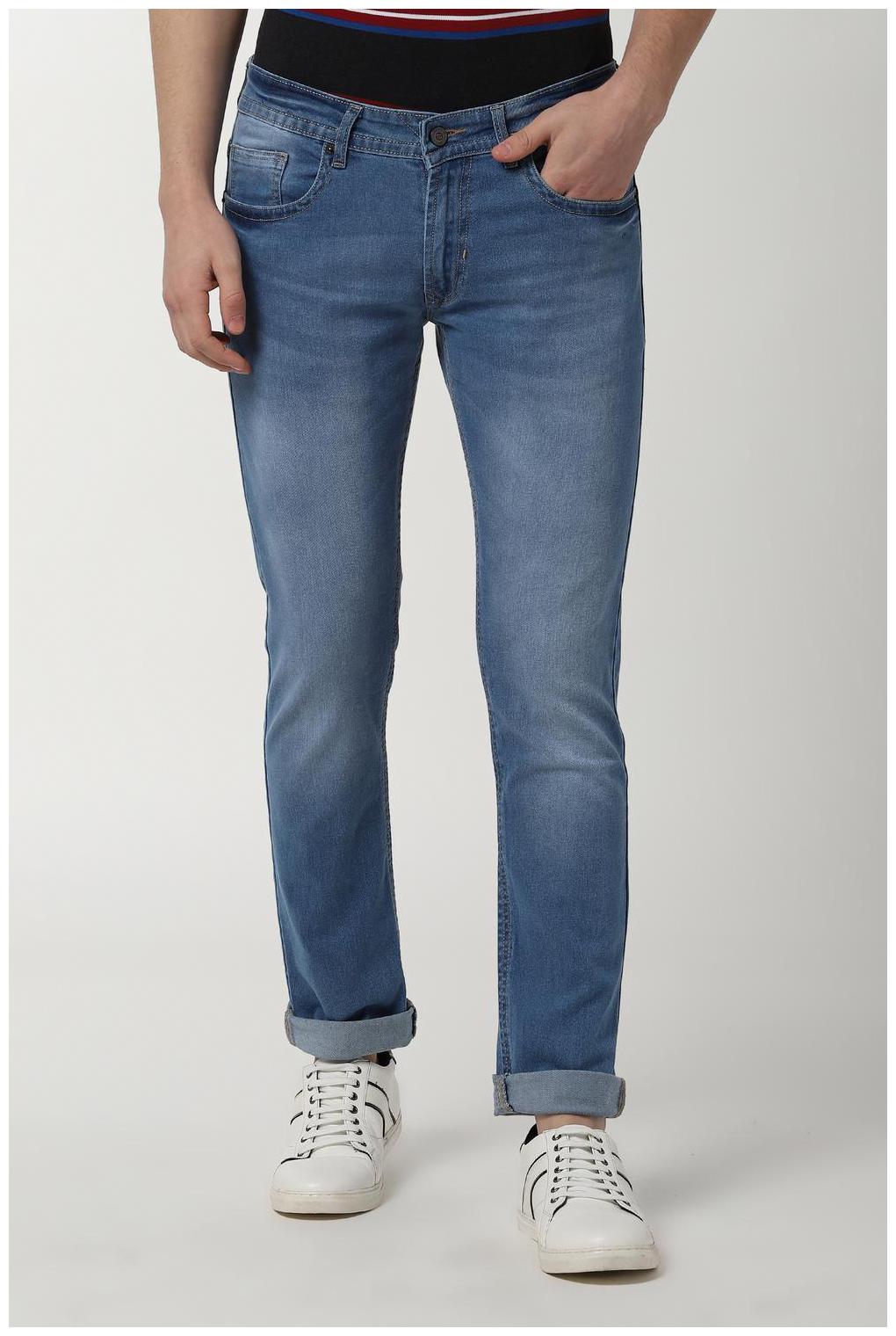 

Peter England Men Blue Skinny Fit Jeans
