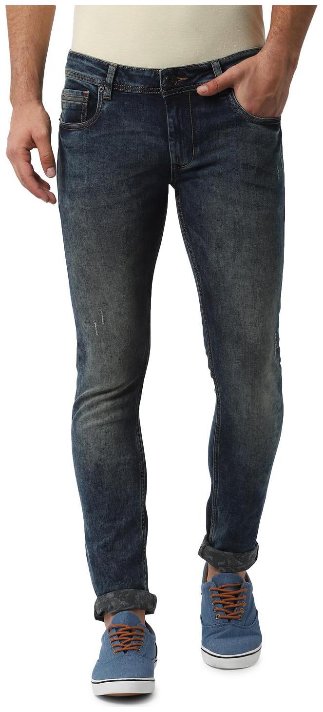 

Peter England Men Blue Skinny Fit Jeans