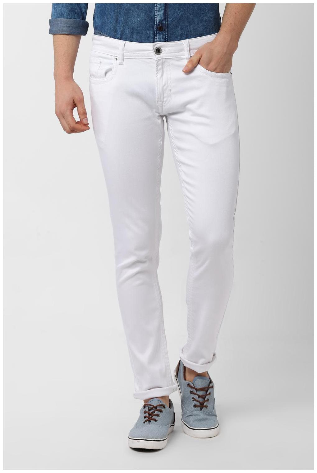 

Peter England Men White Skinny Fit Jeans