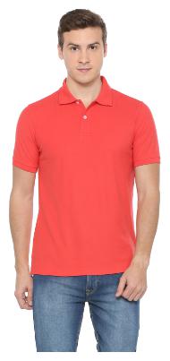 

Peter England Men Red Regular fit Cotton Blend Henley neck T-Shirt - Pack Of 1