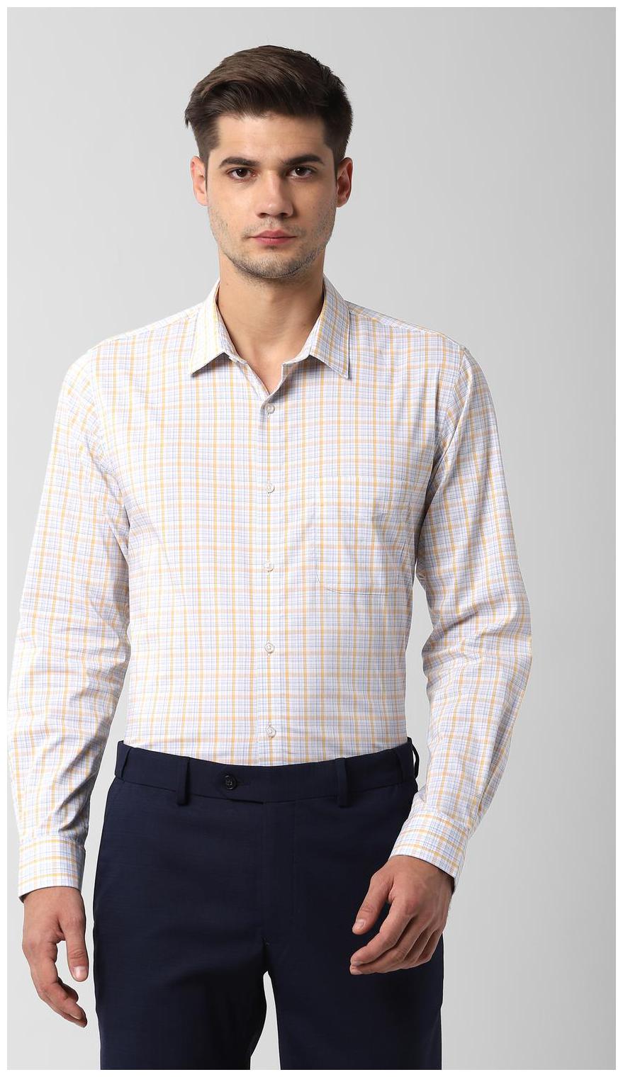 

Peter England Men Slim fit Formal Shirt - White