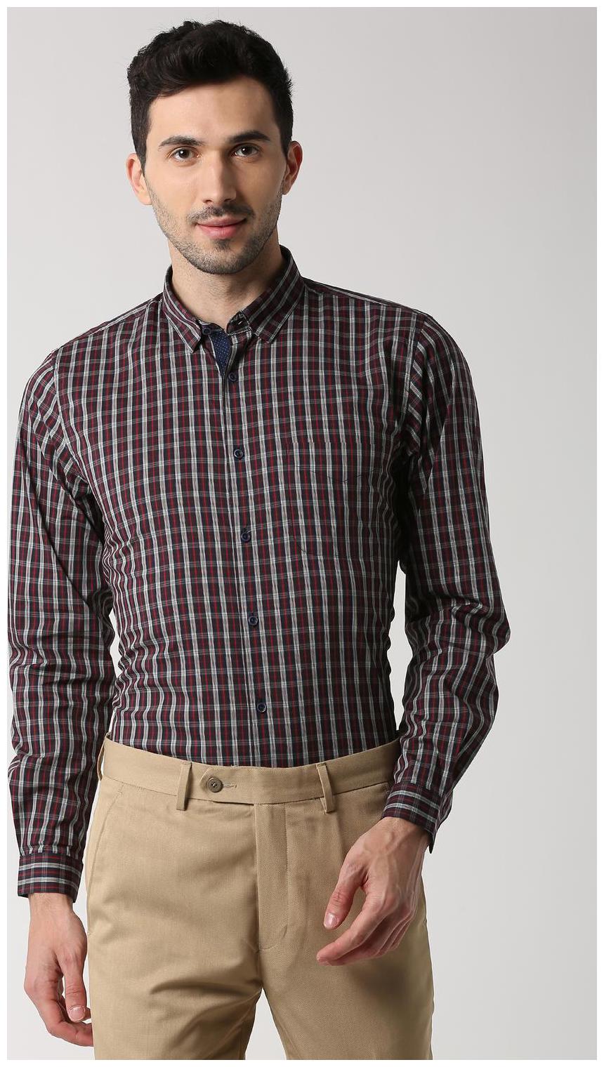 

Peter England Men Slim fit Formal Shirt - Multi