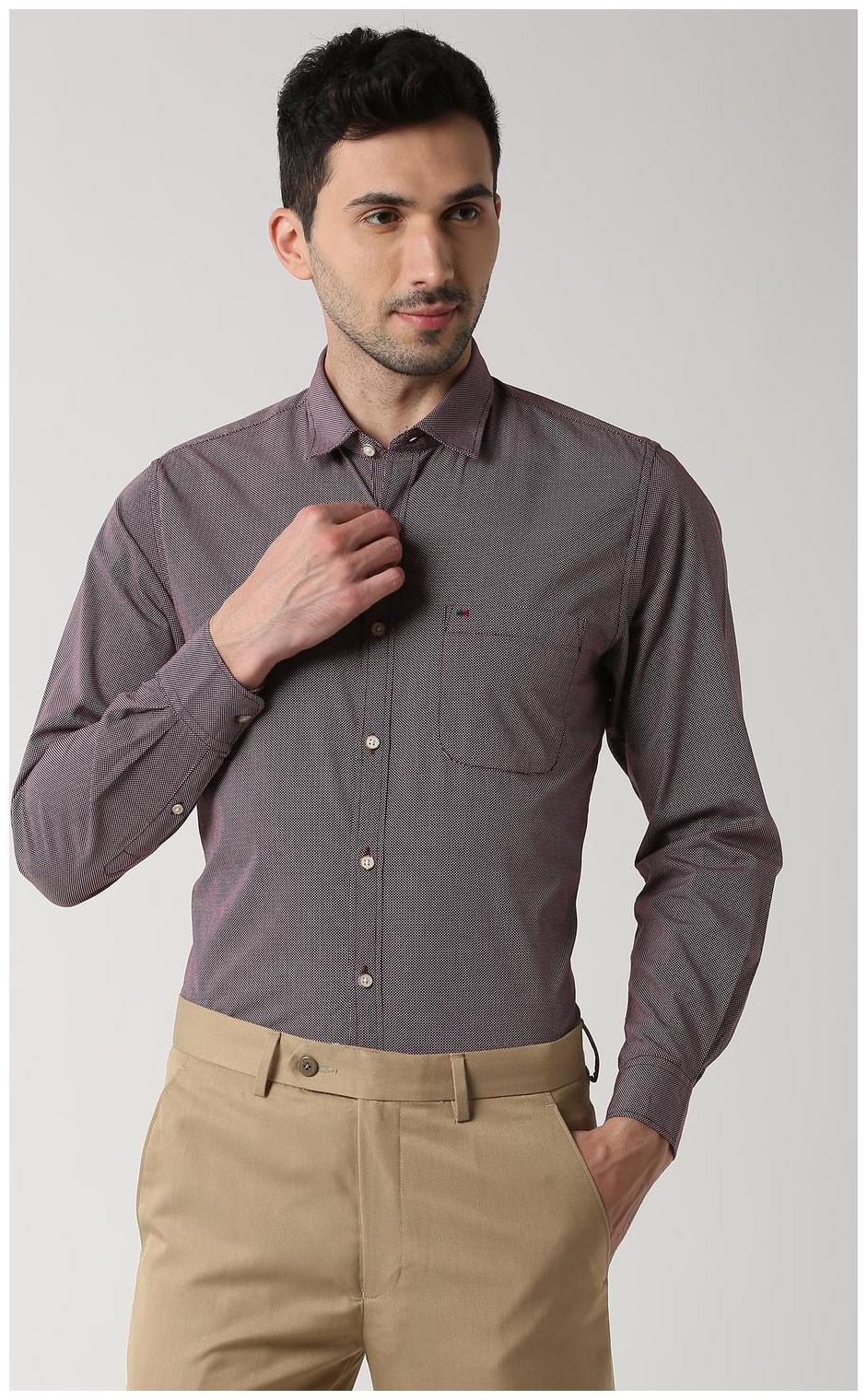 

Peter England Men Slim fit Formal Shirt - Multi