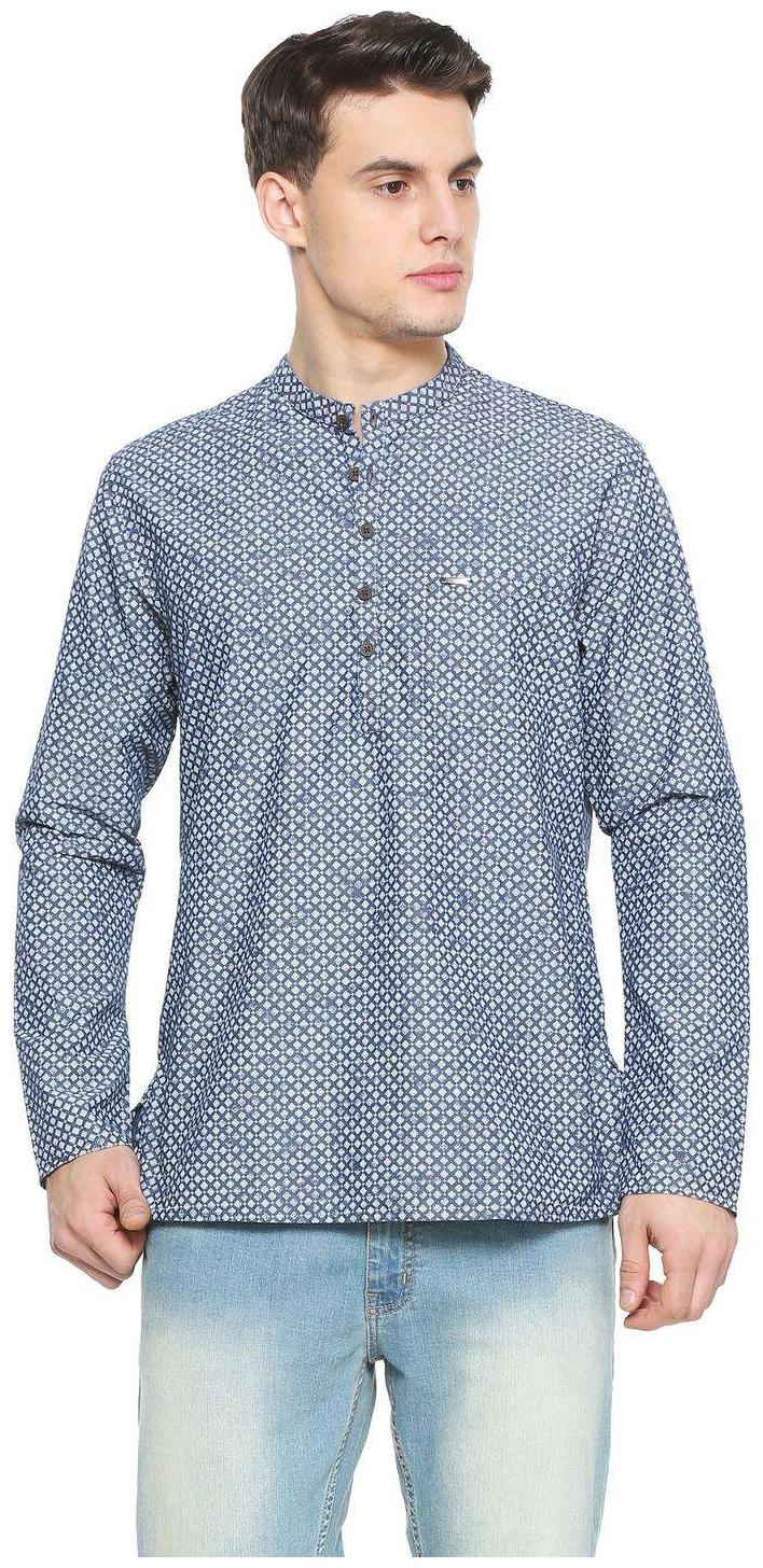 

Peter England Blue Kurta