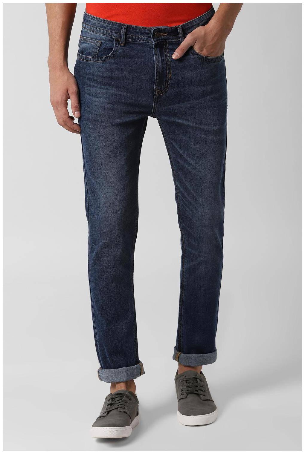 

Peter England Men Navy Blue Skinny Fit Jeans