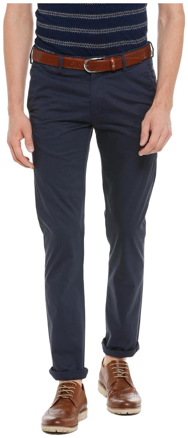 

Peter England Navy Trousers