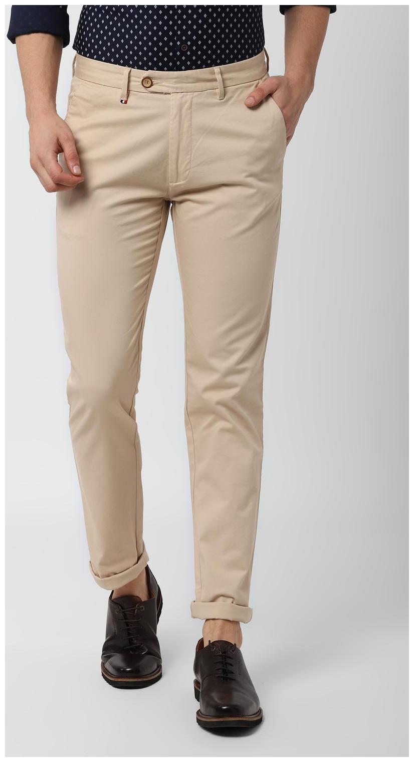 

Peter England Men CottonTRUE Trousers Beige