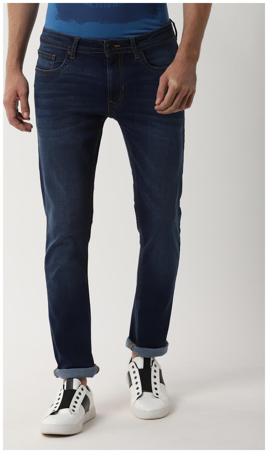 

Peter England Men Blue Slim Fit Jeans