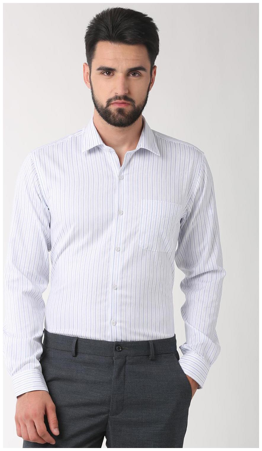 

Peter England Men Regular fit Formal Shirt - White