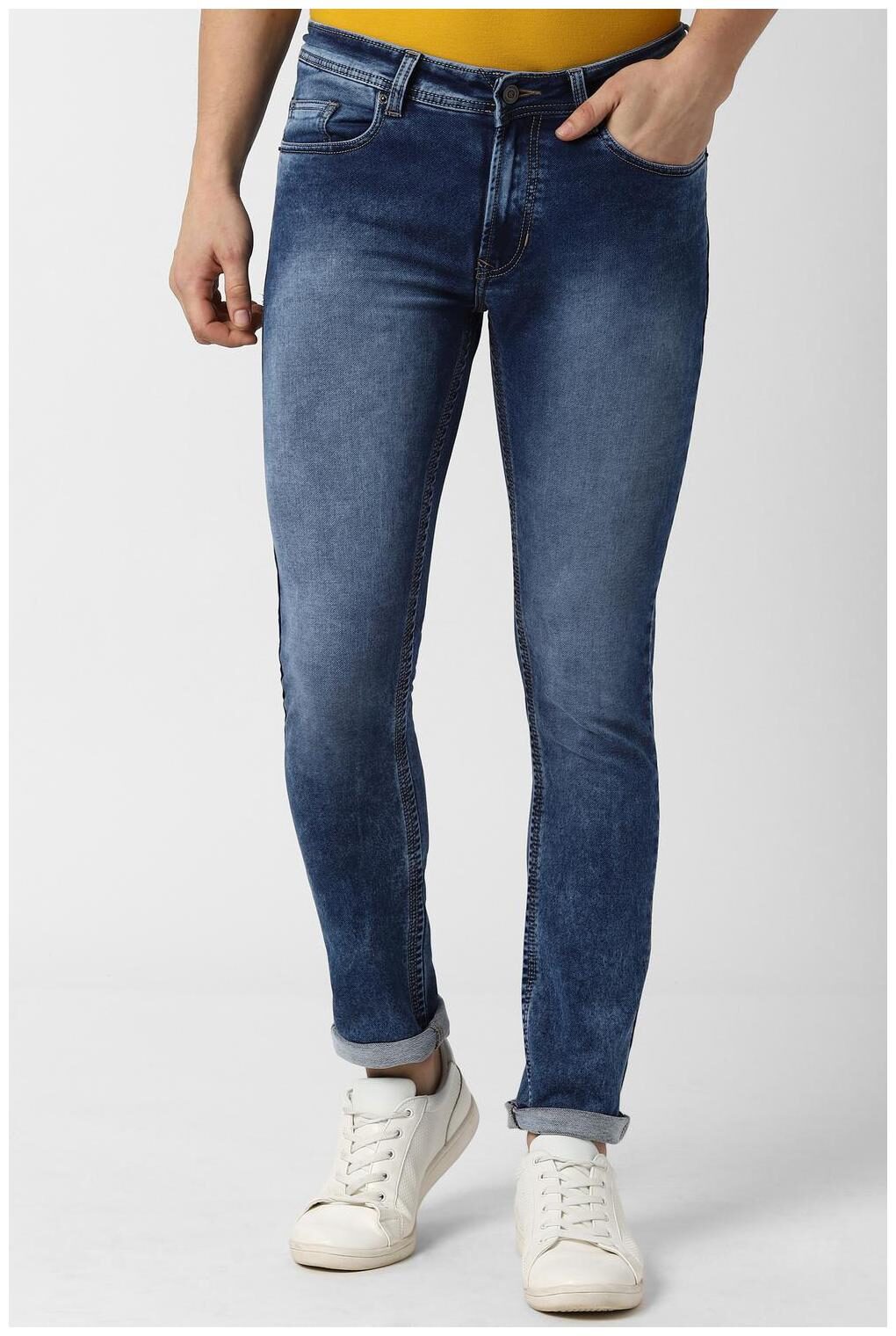 

Peter England Men Navy Blue Slim Fit Jeans