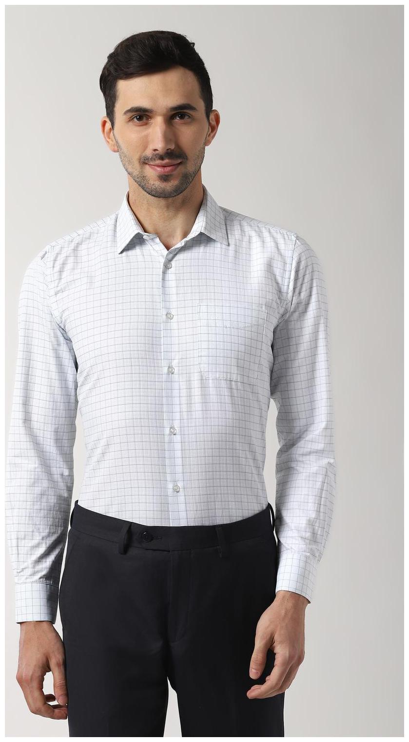 

Peter England Men Regular fit Formal Shirt - White