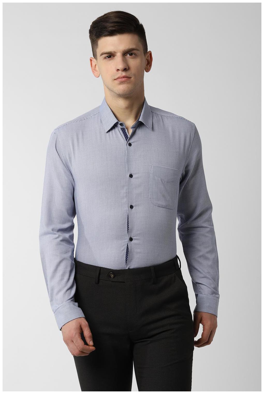 

Peter England Men Regular fit Formal Shirt - Grey