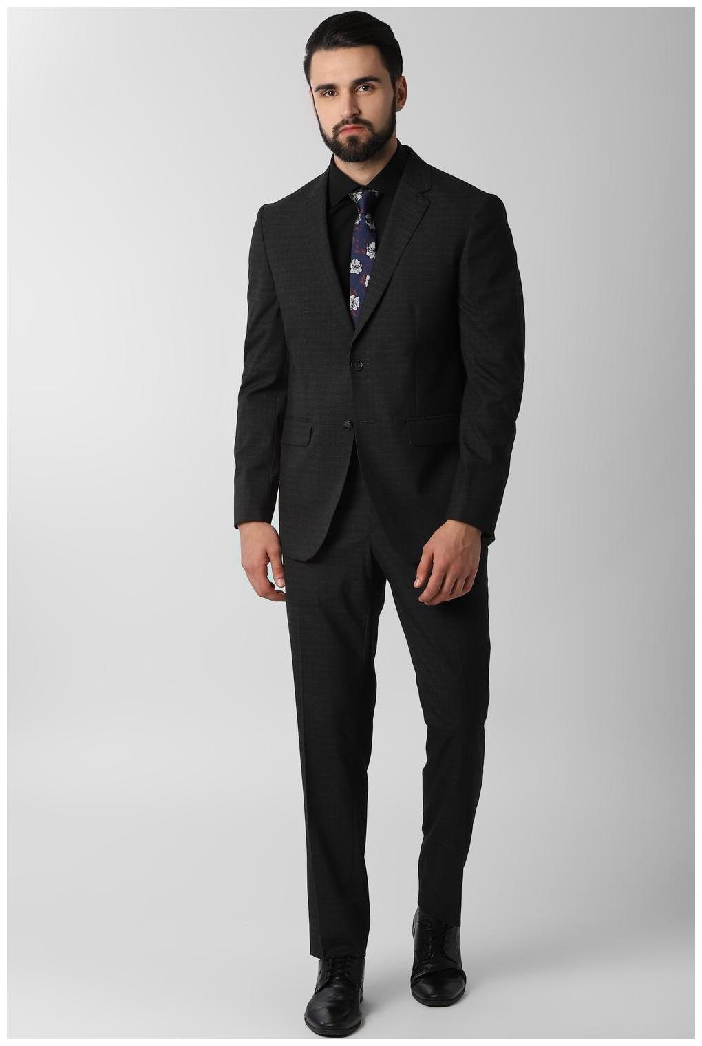 

Peter England Black Two Piece Suit