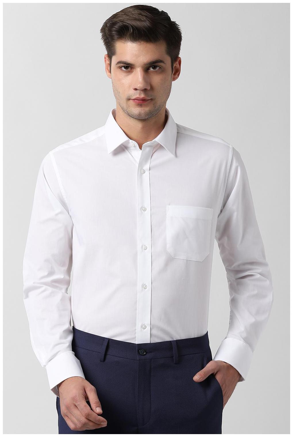 

Peter England Men Regular fit Formal Shirt - White
