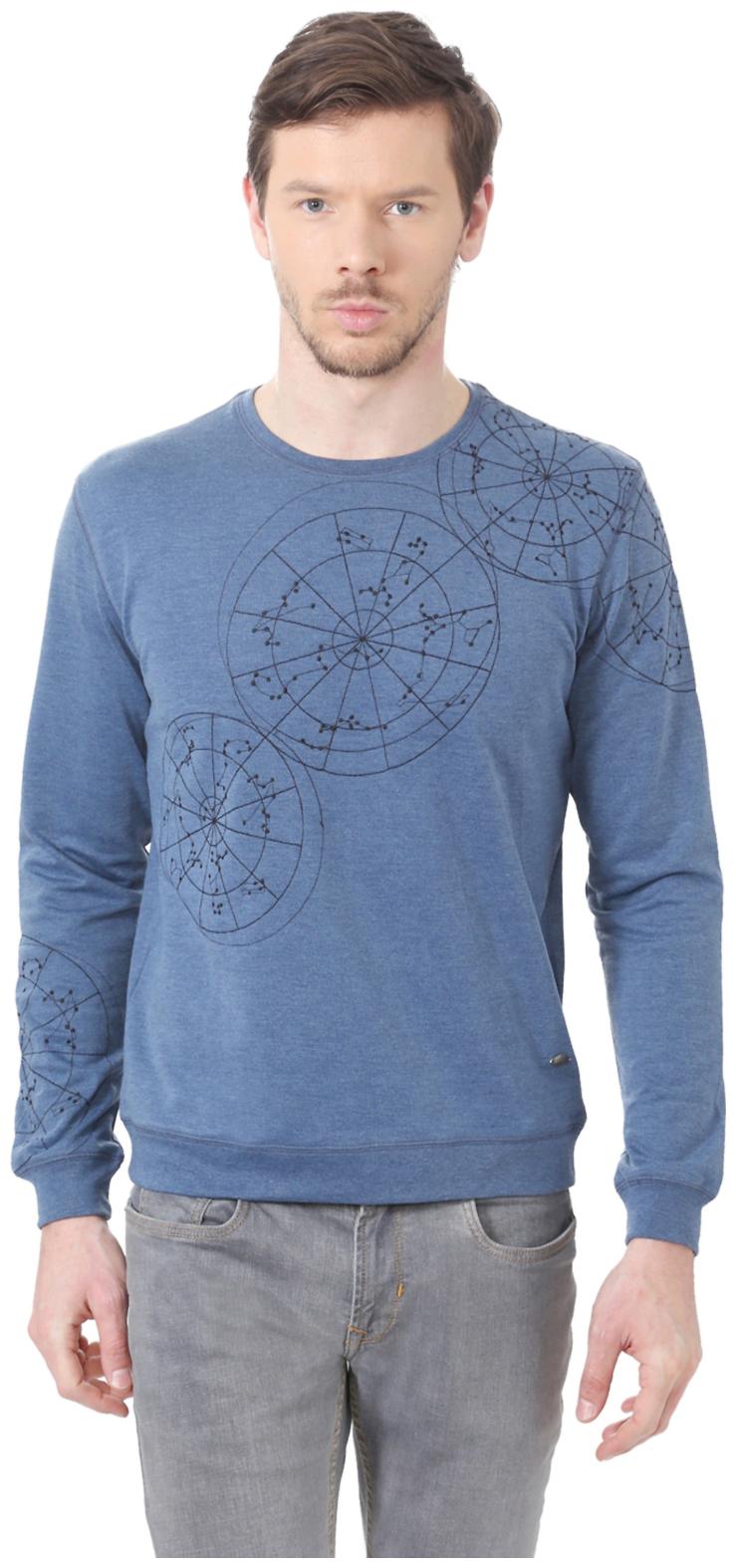 

Peter England Men Blue Hooded Hoodie