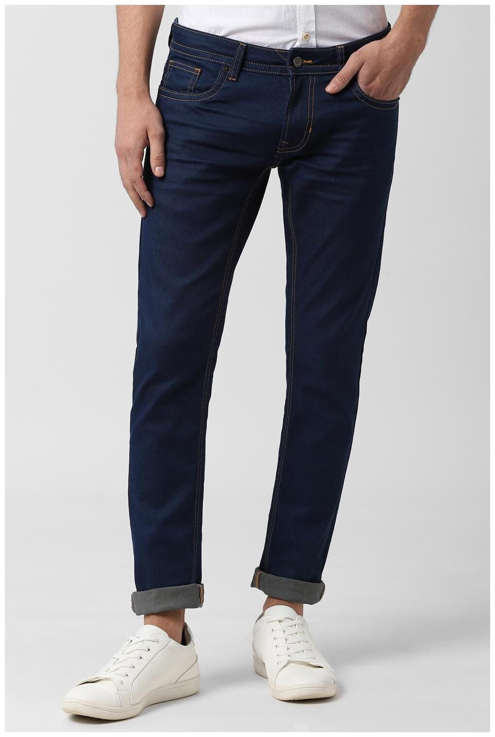 

Peter England Men Blue Skinny Fit Jeans
