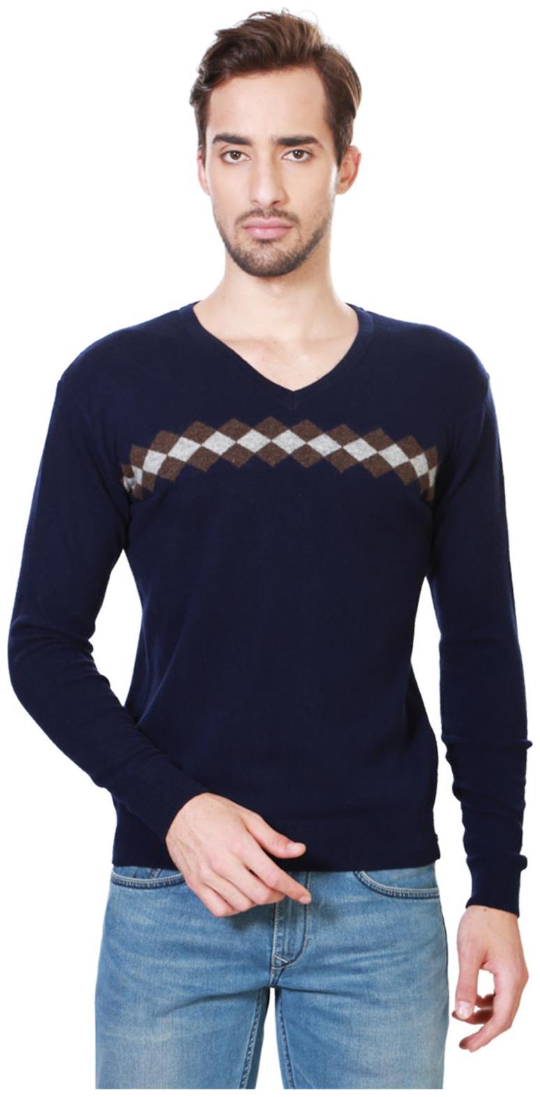 

Peter England Cotton Blend Regular Fit Sweater
