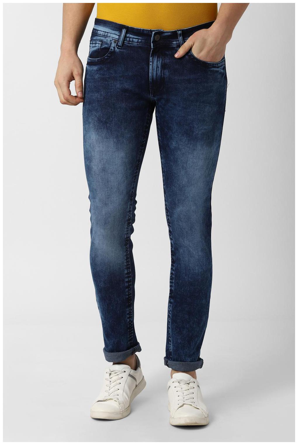 

Peter England Men Navy Blue Slim Fit Jeans