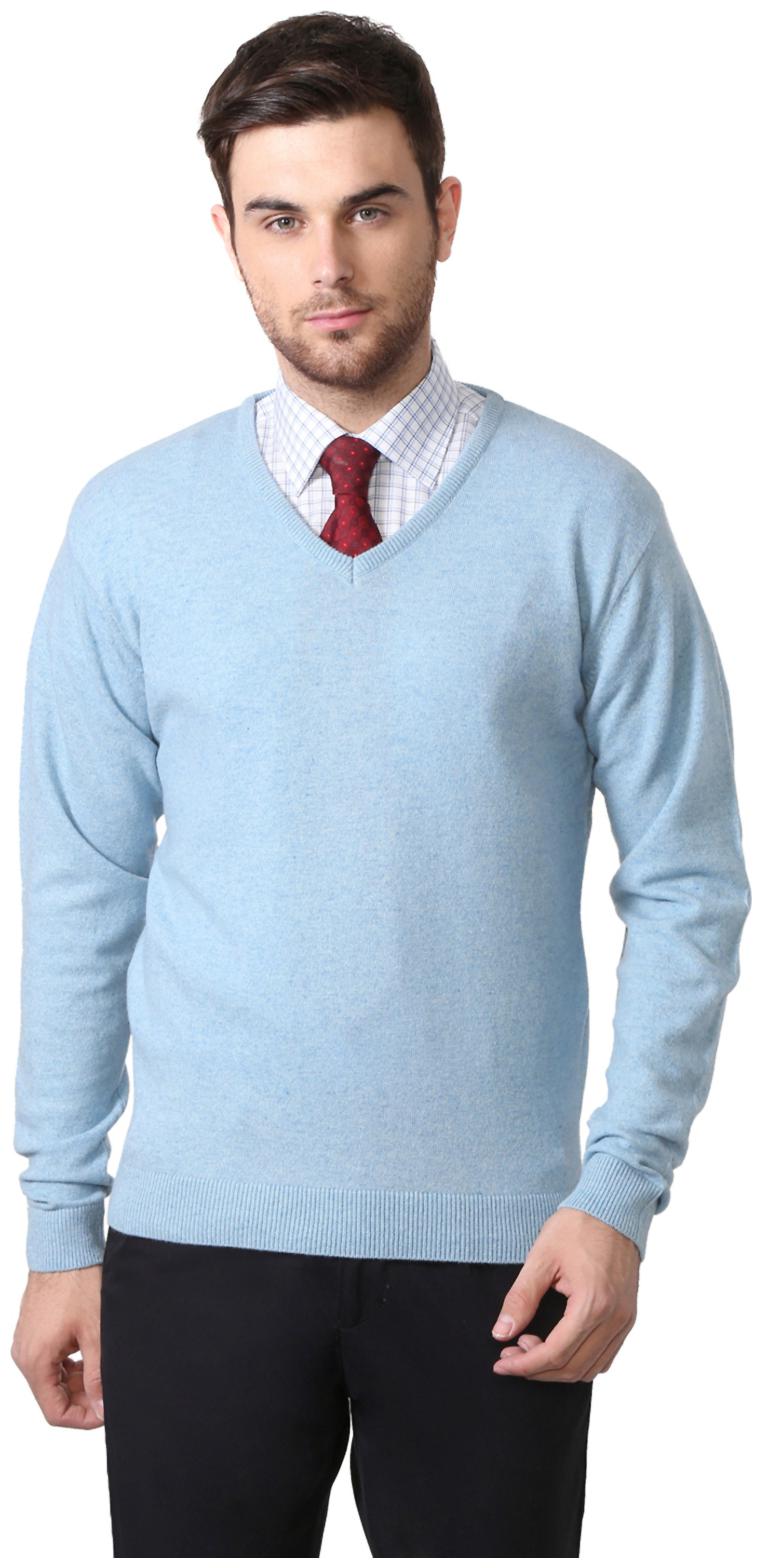 

Peter England Cotton Regular Blue Sweaters