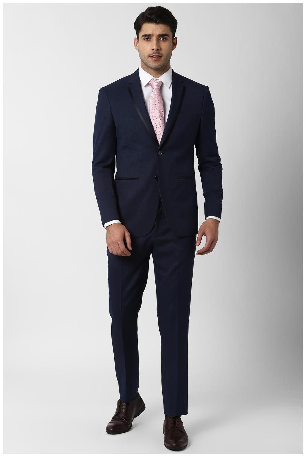 

Peter England Blue Two Piece Suit
