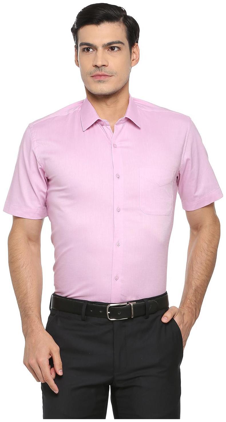 

Peter England Men Regular fit Formal Shirt - Pink